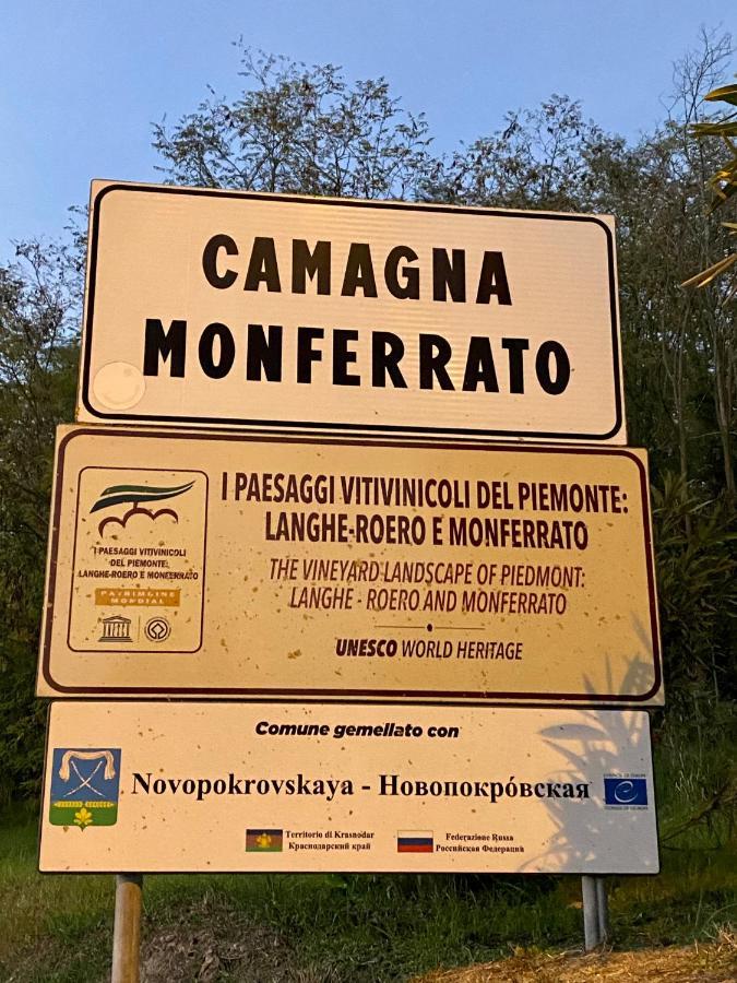 La Casa Della Rocca - Monferratohome Camagna Monferrato Eksteriør billede